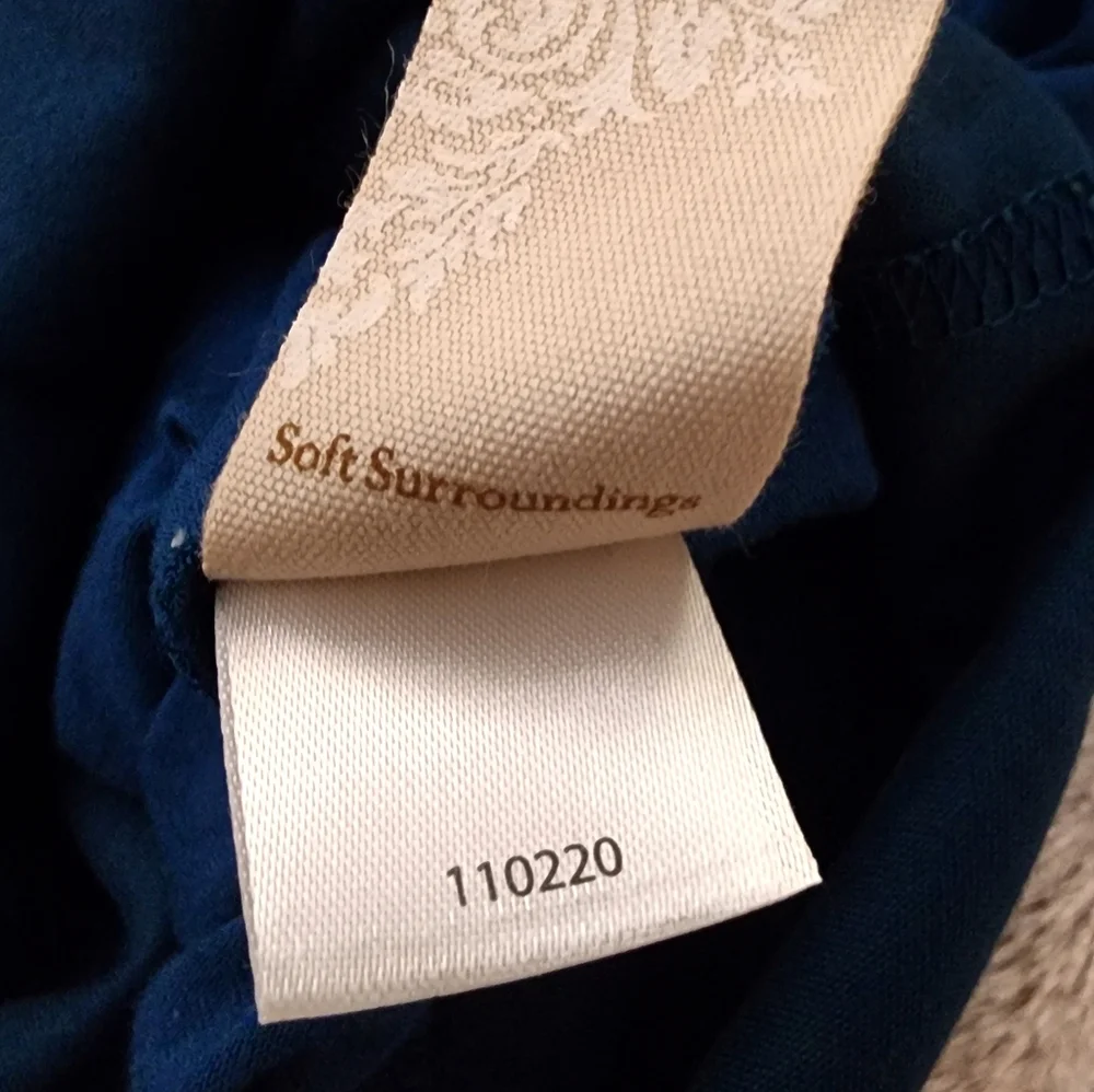 Soft Surroundings Eden Tiered Tunic Tank • High-Low Hem • Relaxed Fit • XLarge - Picture 8 of 8